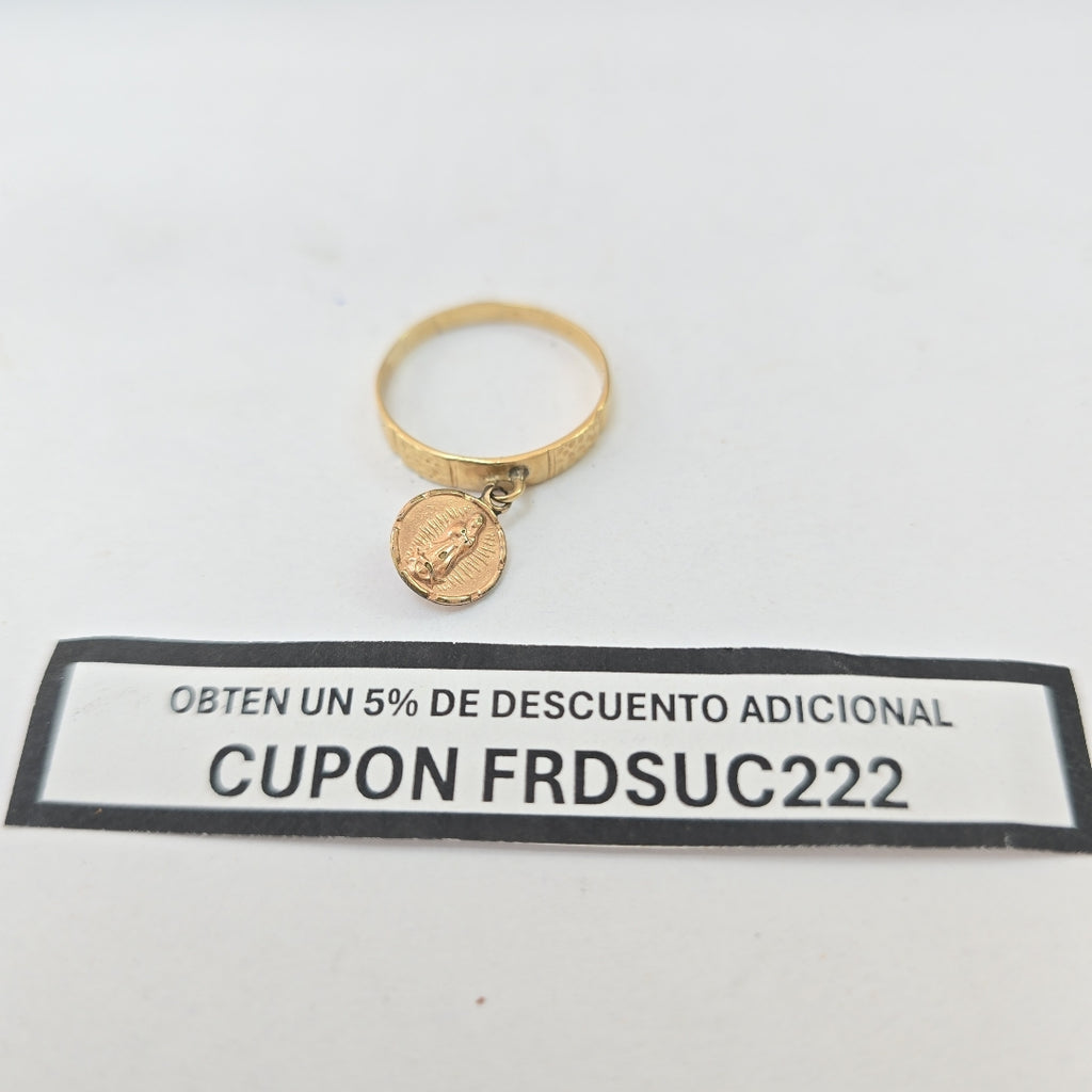 ANILLO ORO 10 K 1.7 GRMS (SEMINUEVO)