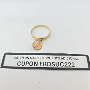 ANILLO ORO 10 K 1.7 GRMS (SEMINUEVO)