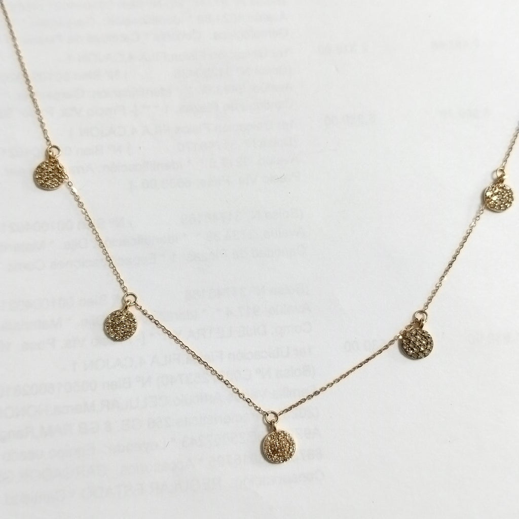 GARGANTILLA ORO 14 K 2,50 GRMS (SEMINUEVO)