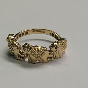 ANILLITO ORO 14 K 1.9 GRMS (SEMINUEVO)