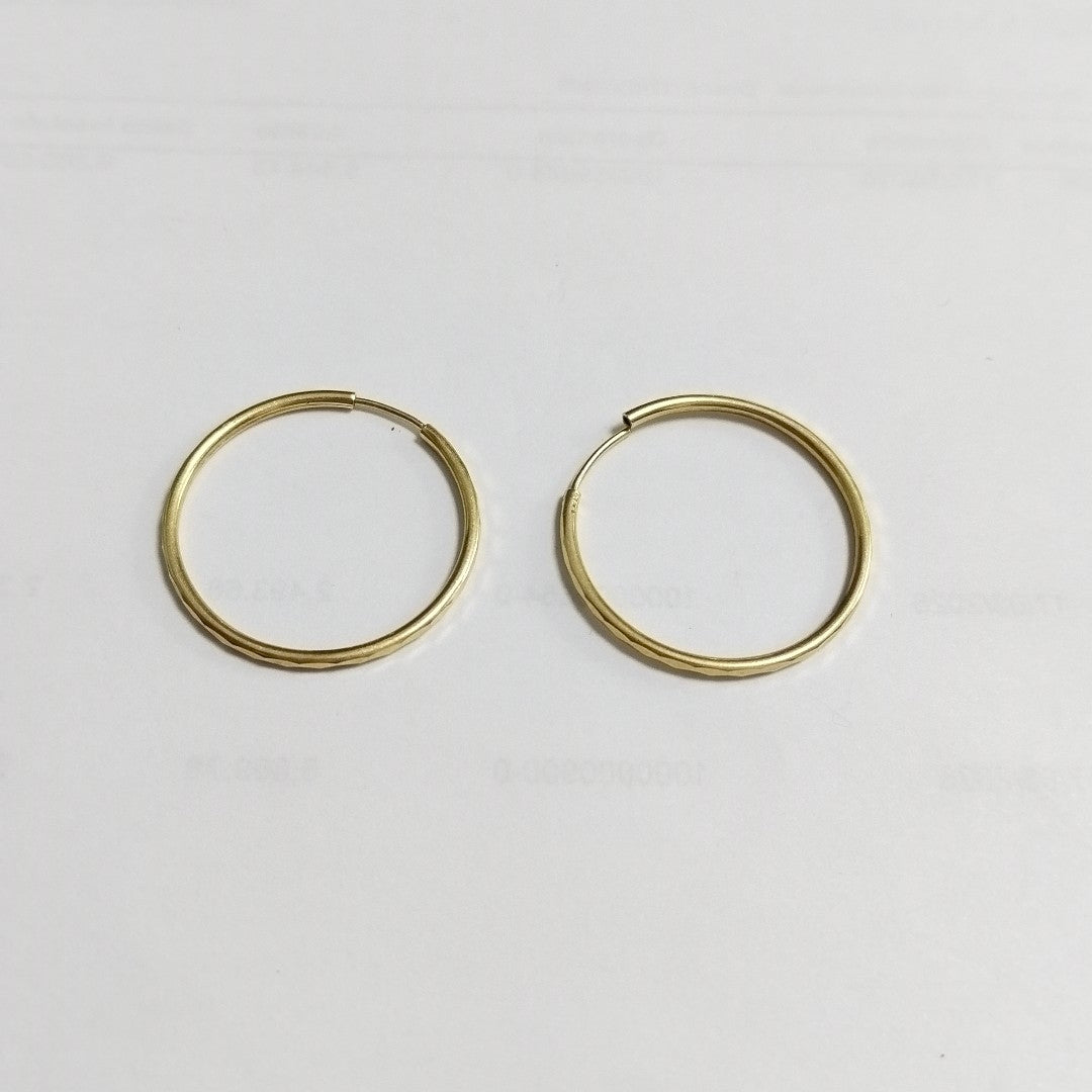 ARRACADAS PAR ORO 14 K 2 GRMS (SEMINUEVO)