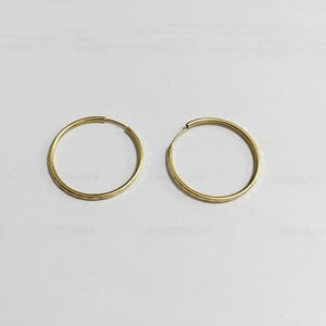 ARRACADAS PAR ORO 14 K 2 GRMS (SEMINUEVO)