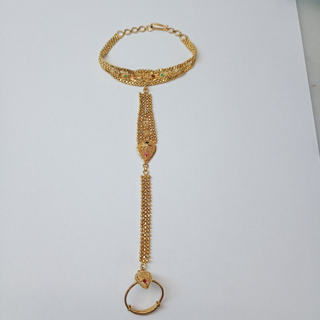 PULSERA ORO 21 K 18.1 GRMS (SEMINUEVO)