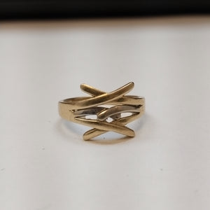 ANILLITO ORO, RODIADO 14 K 2.6 GRMS (SEMINUEVO)