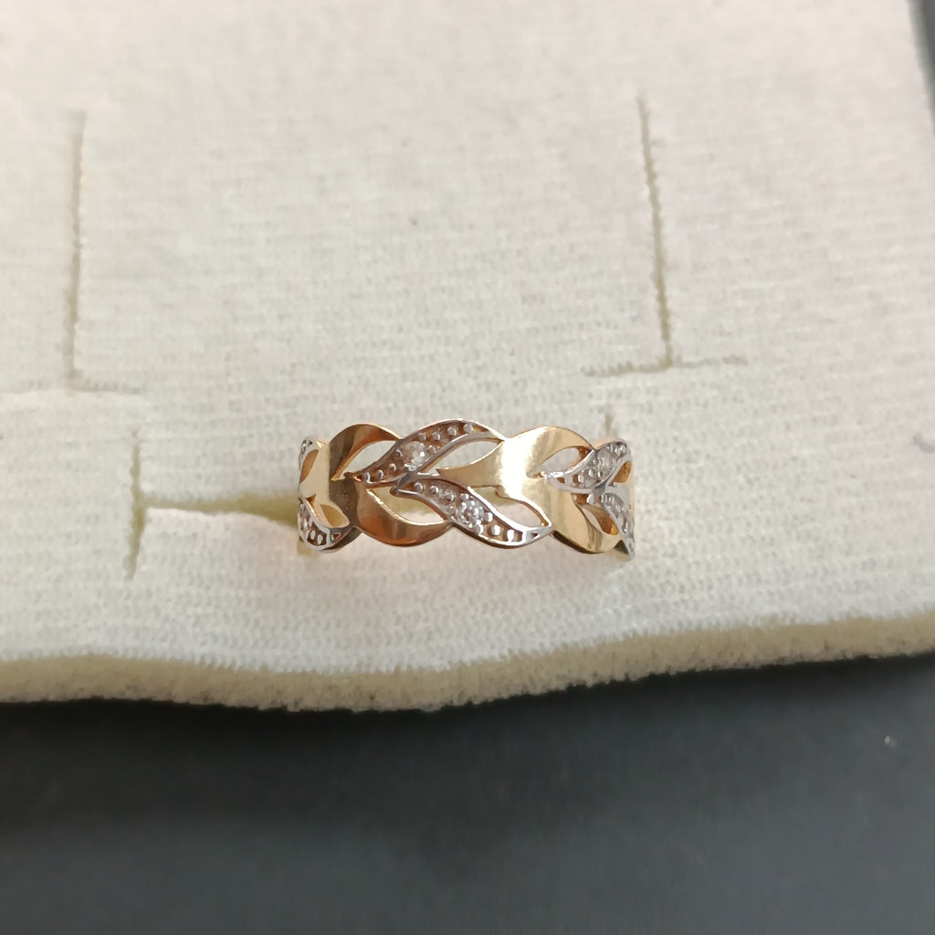 ANILLITO ORO, ORO COMBINADO 14 K 2.4 GRMS (SEMINUEVO)