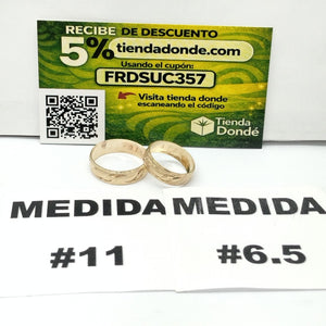 ARGOLLA ORO 10 K 4.4 GRMS (SEMINUEVO)