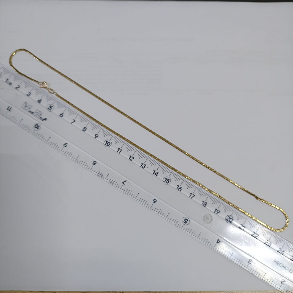 CADENA ORO 10 K 4.3 GRMS (SEMINUEVO)