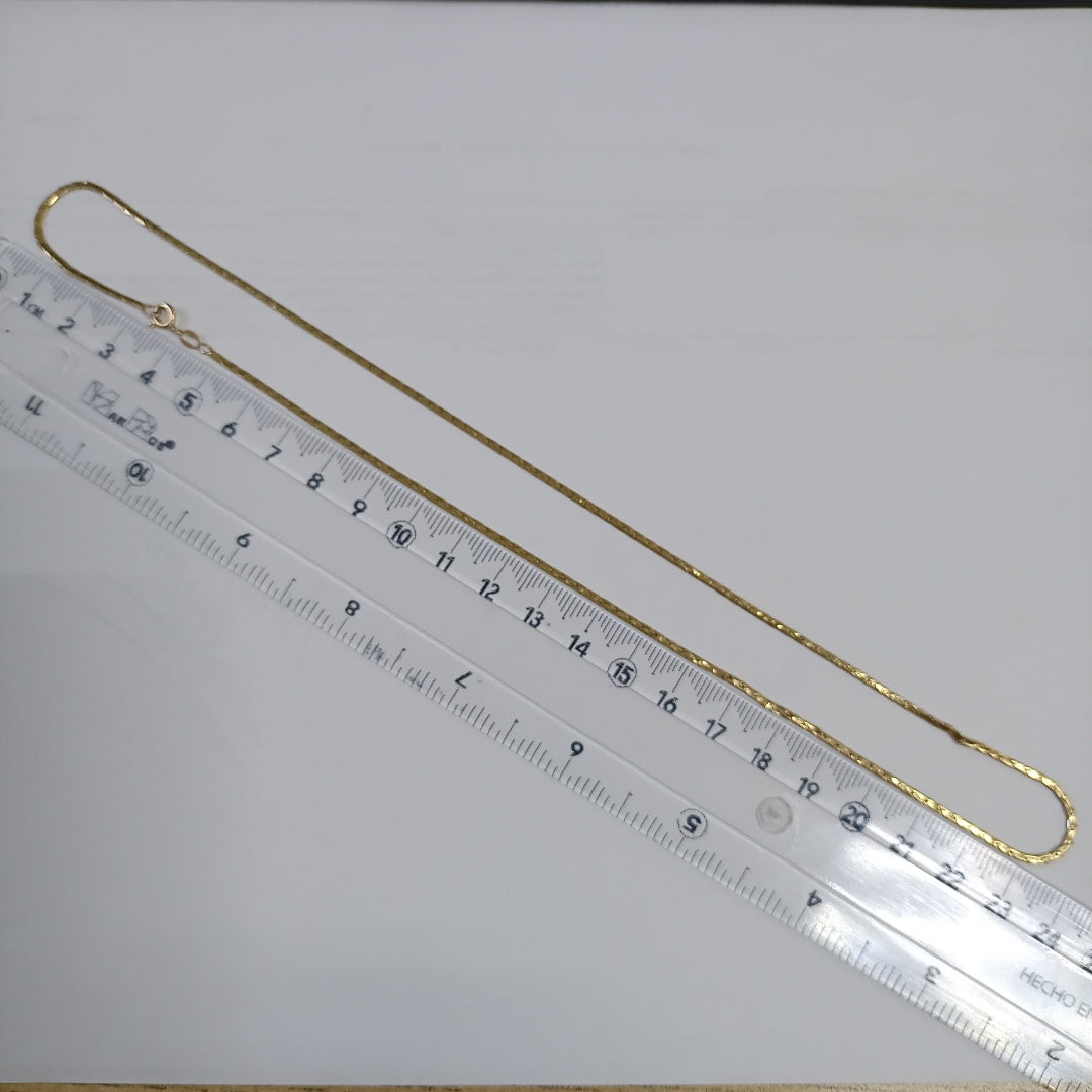 CADENA ORO 10 K 4.3 GRMS (SEMINUEVO)