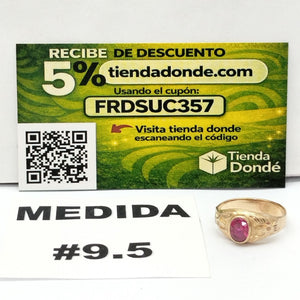 ANILLO ORO 10 K 4.4 GRMS (SEMINUEVO)