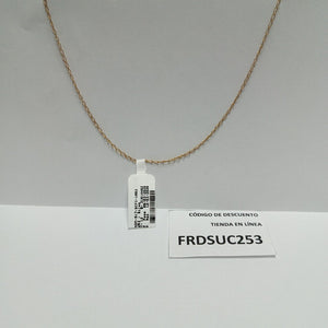 CADENA ORO 10 K 1,30 GRMS (SEMINUEVO)