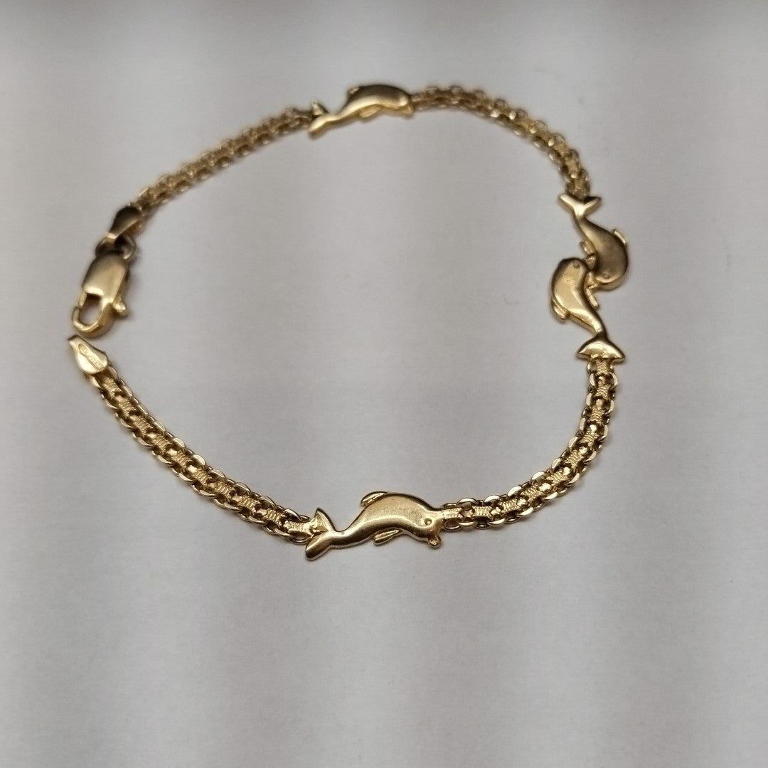 PULSERA ORO 14 K 5.4 GRMS (SEMINUEVO)