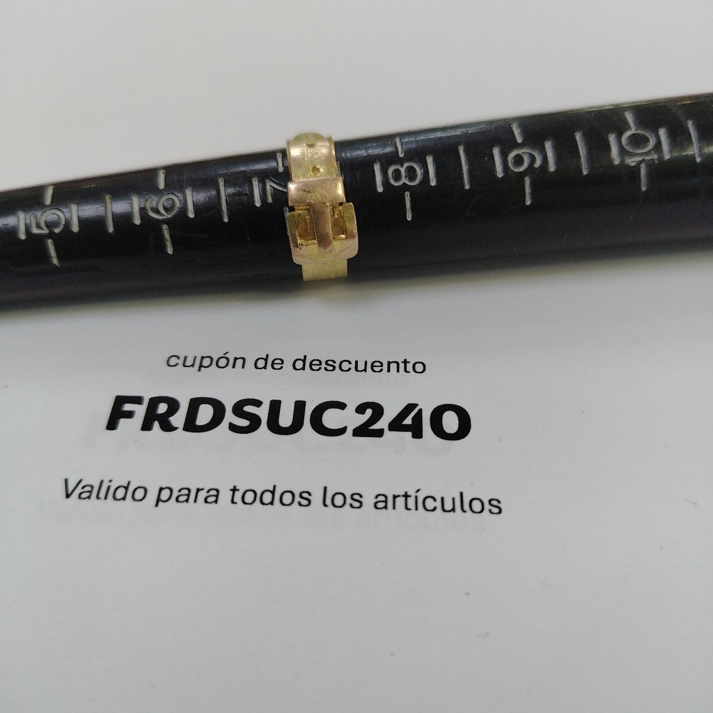 ANILLO ORO 10 K 2.9 GRMS (SEMINUEVO)