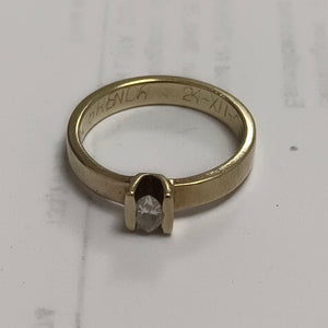 ANILLO ORO 14 K 3.8 GRMS (SEMINUEVO)