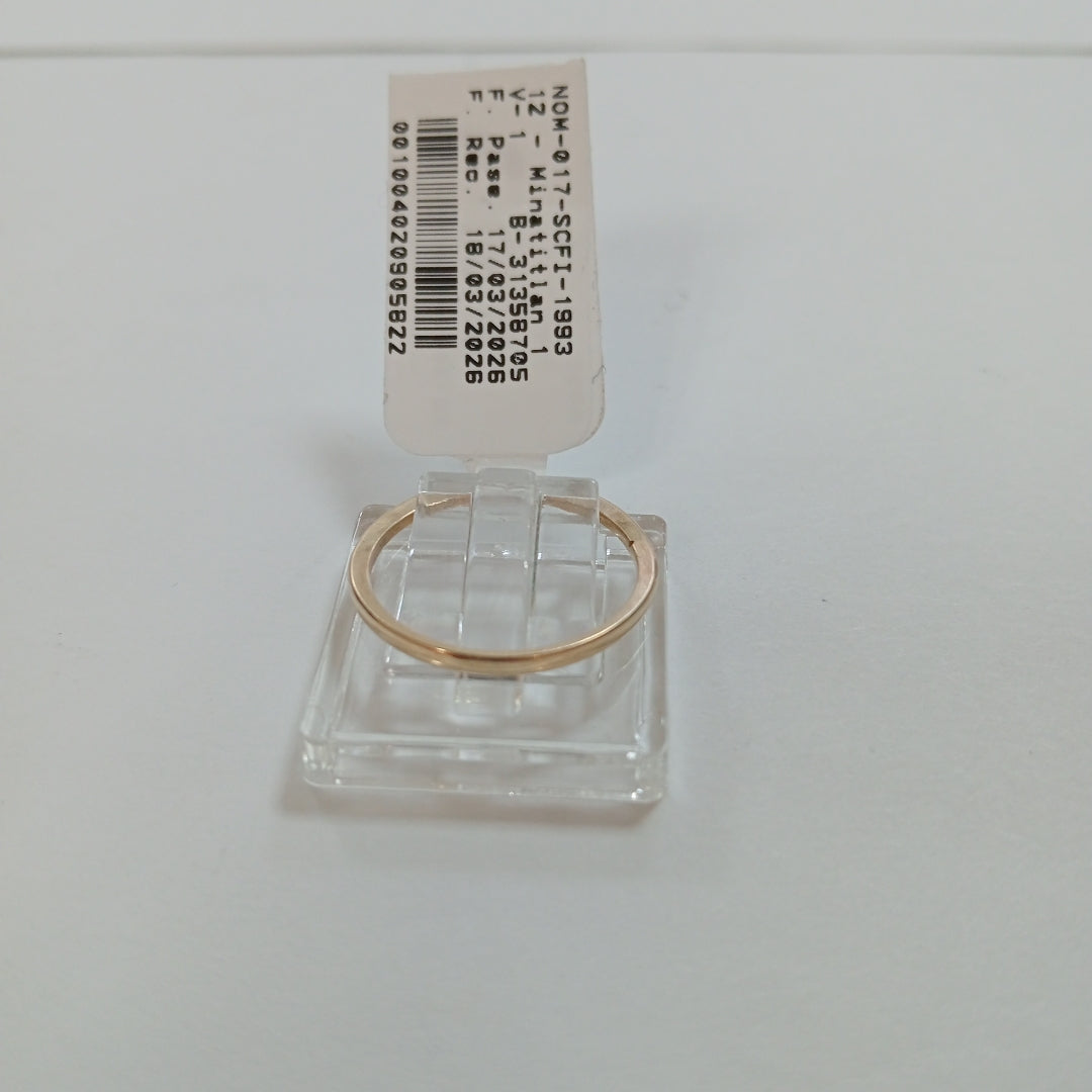 ARGOLLA ORO 14 K 1.1 GRMS (SEMINUEVO)