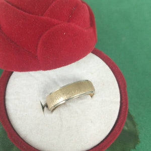 ARGOLLA ORO 14 K 3.7 GRMS (SEMINUEVO)