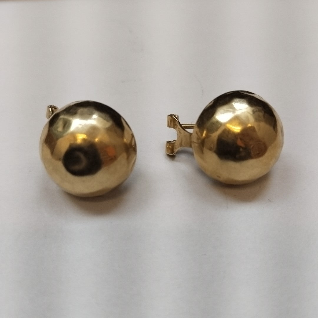 ARETES PAR ORO 14 K 4,00 GRMS (SEMINUEVO)