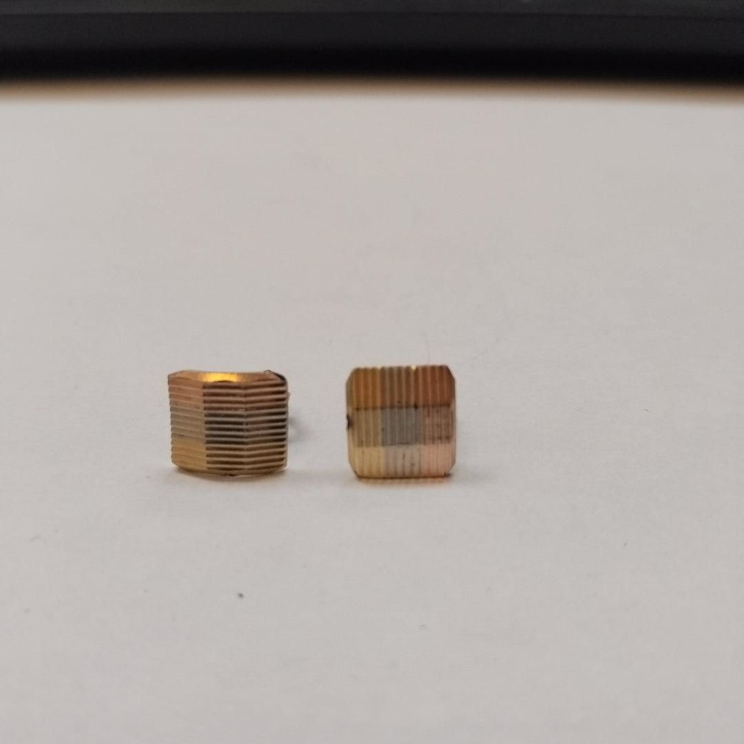 ARETES PAR ORO 14 K 1.6 GRMS (SEMINUEVO)