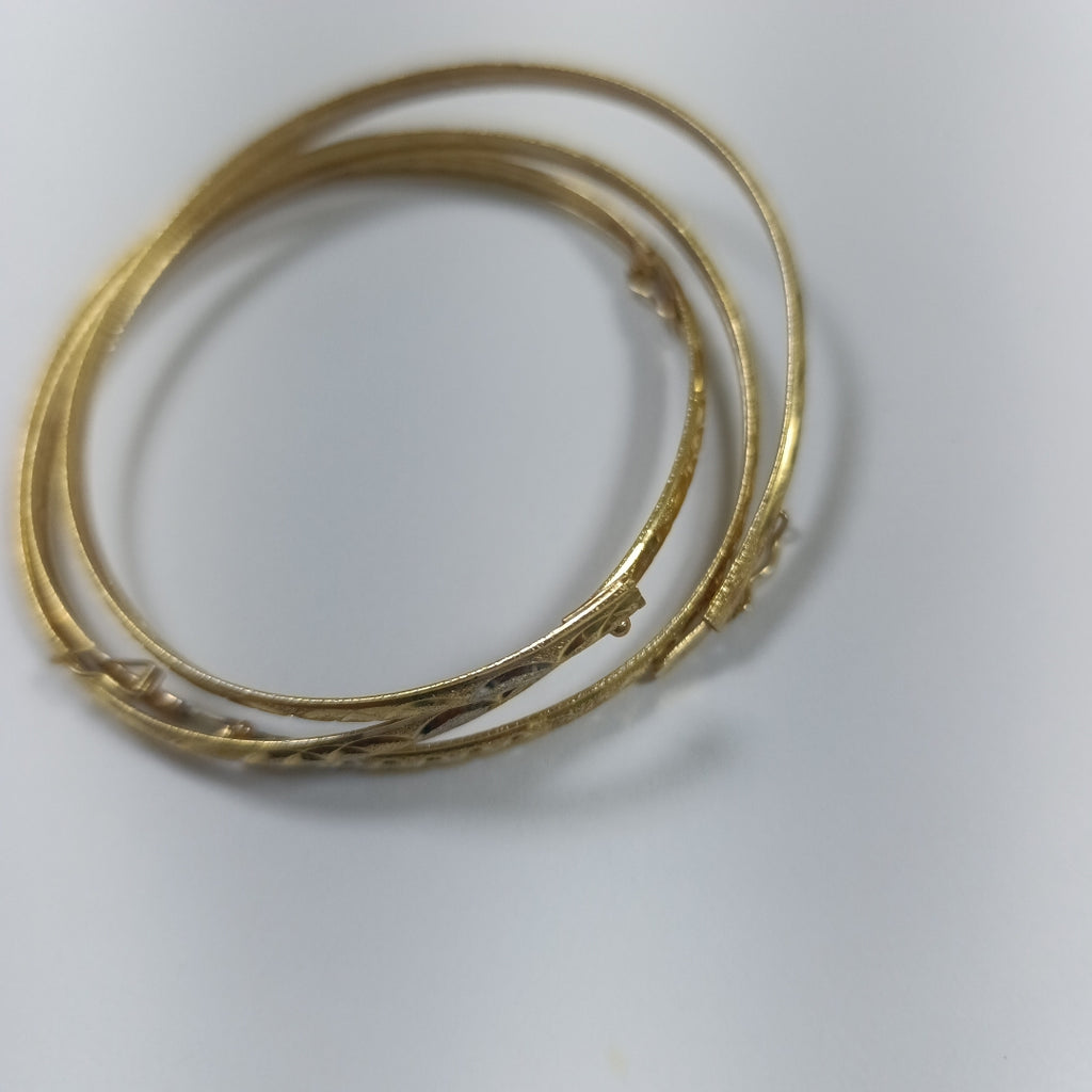 PULSERA RIGIDA ORO 14 K 13.5 GRMS (SEMINUEVO)