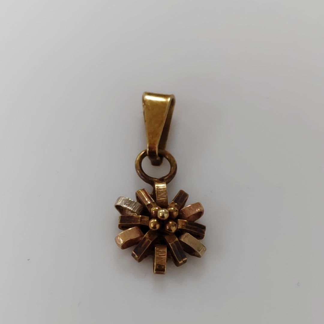 DIJE ORO, ORO COMBINADO 14 K 0.7 GRMS (SEMINUEVO)