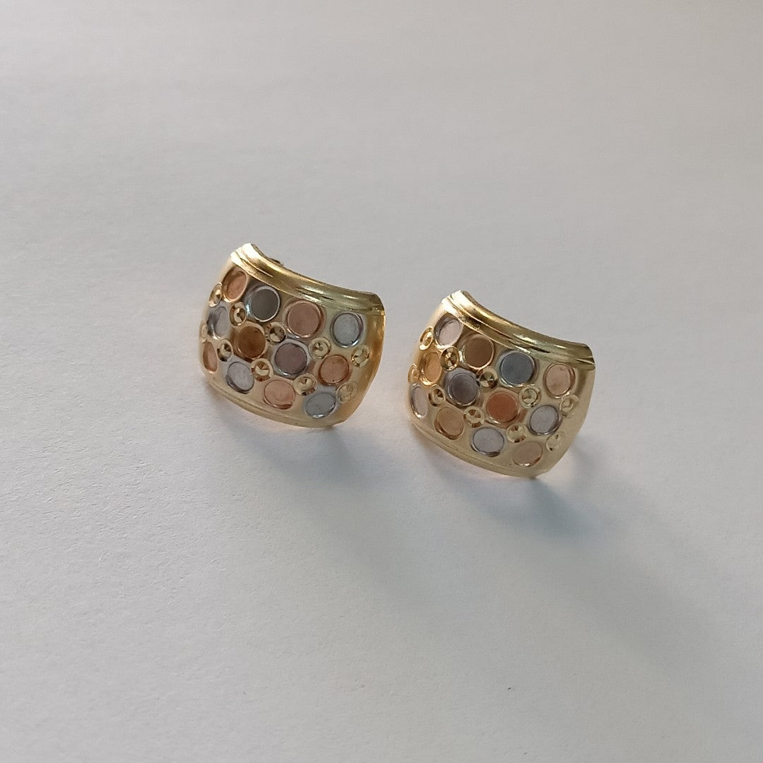 ARETES PAR ORO 14 K 5.4 GRMS (SEMINUEVO)