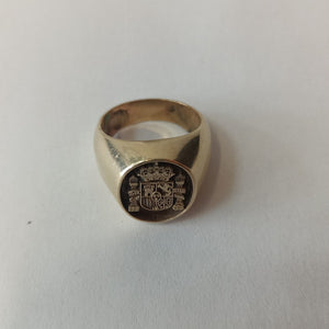 ANILLO ORO 14 K 15.7 GRMS (SEMINUEVO)