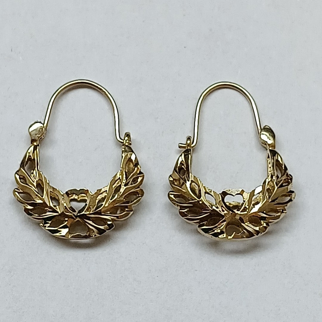 ARETES PAR ORO 10 K 2 GRMS (SEMINUEVO)