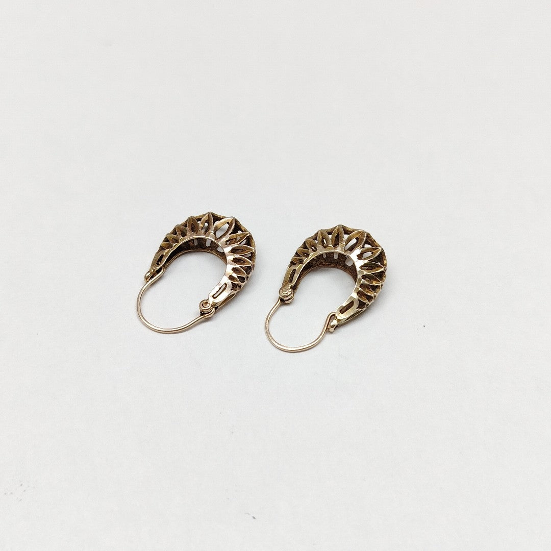 ARETES PAR ORO 10 K 2.5 GRMS (SEMINUEVO)