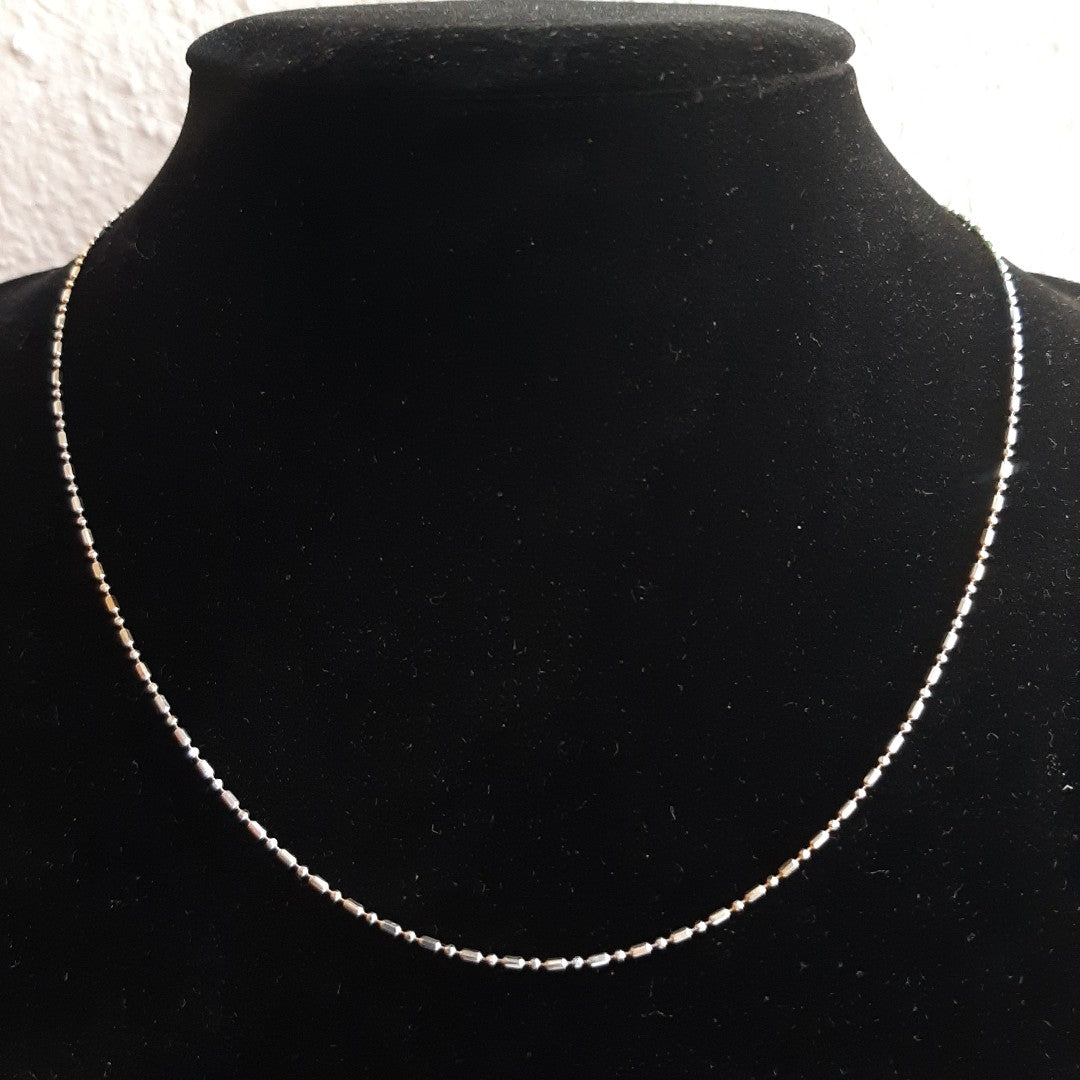 CADENA ORO COMBINADO 14 K 2.4 GRMS (SEMINUEVO)