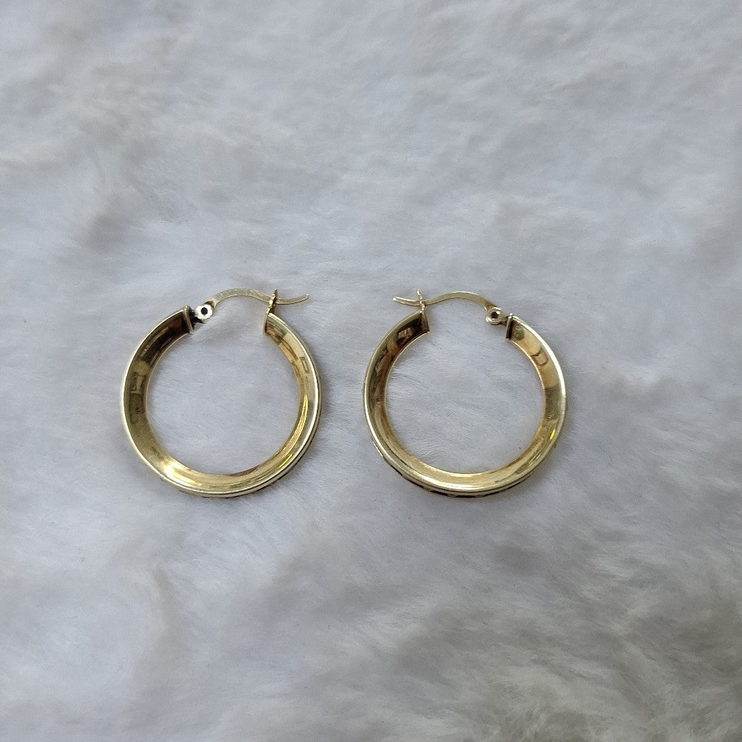 ARRACADAS PAR ORO 14 K 4,60 GRMS (SEMINUEVO)