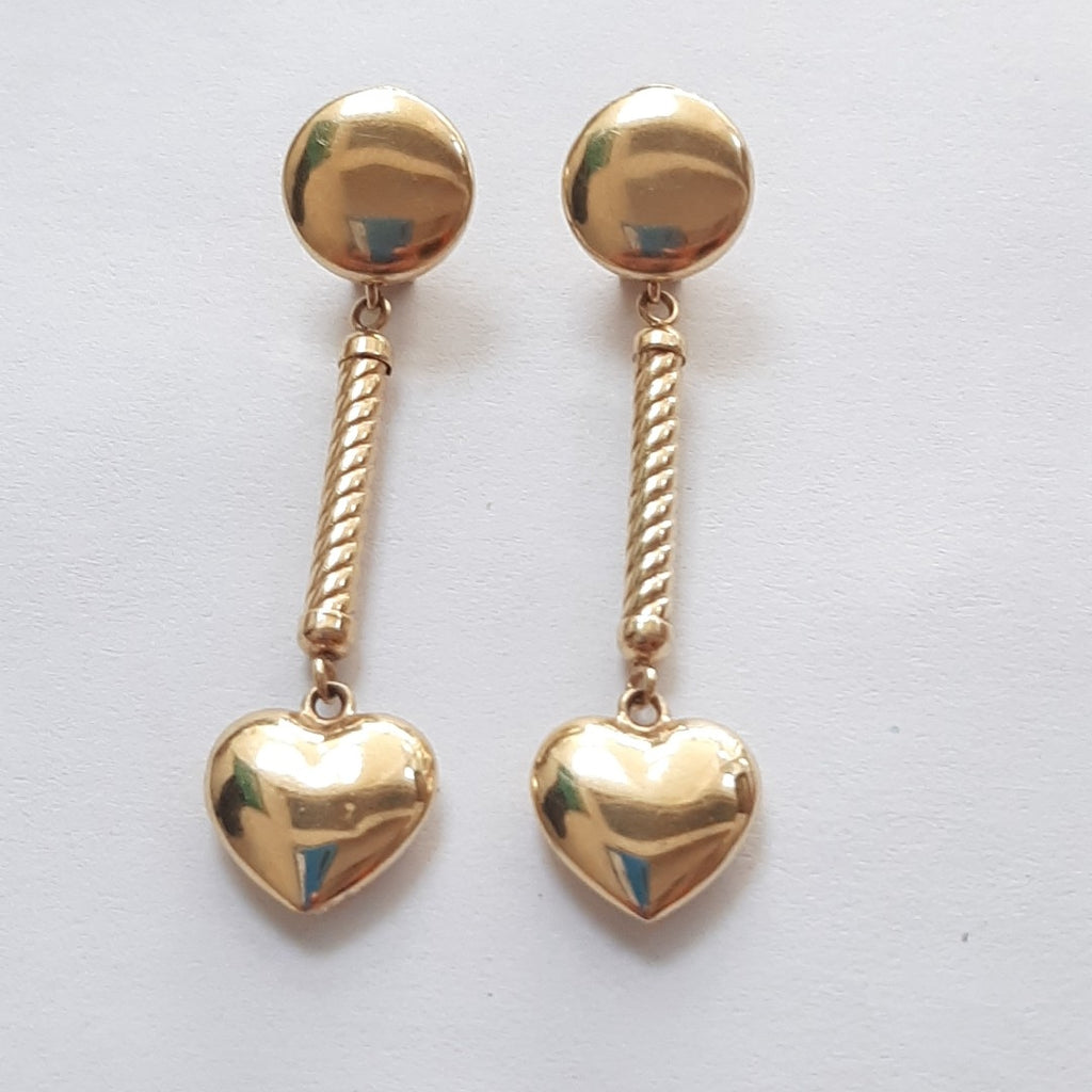 ARETES PAR ORO 14 K 4.8 GRMS (SEMINUEVO)