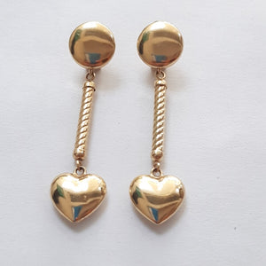 ARETES PAR ORO 14 K 4.8 GRMS (SEMINUEVO)
