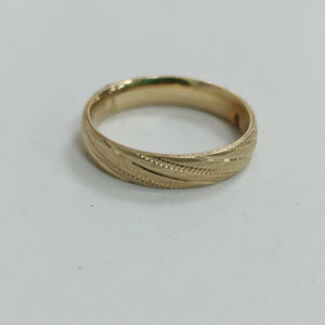 ARGOLLA ORO 14 K 3.6 GRMS (SEMINUEVO)
