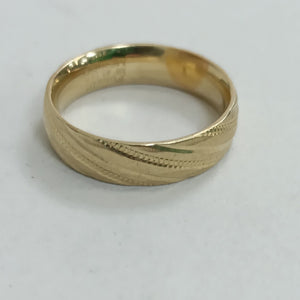 ARGOLLA ORO 14 K 2.4 GRMS (SEMINUEVO)