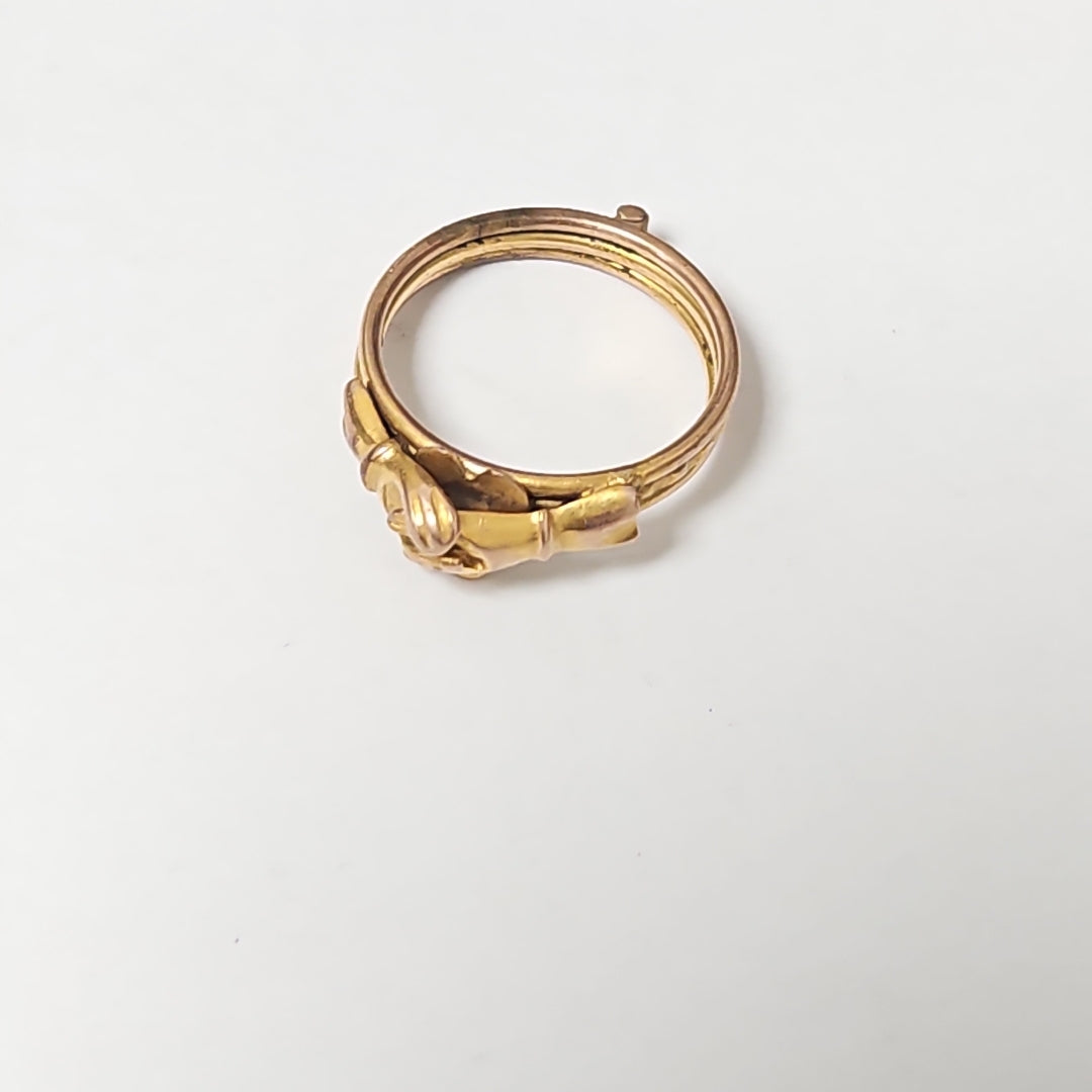 ANILLO ORO 10 K 3,40 GRMS (SEMINUEVO)