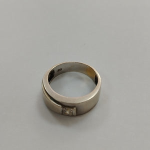 ANILLO ORO BLANCO 14 K 4,70 GRMS (SEMINUEVO)