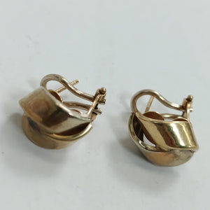 ARETES PAR ORO 14 K 4.1 GRMS (SEMINUEVO)