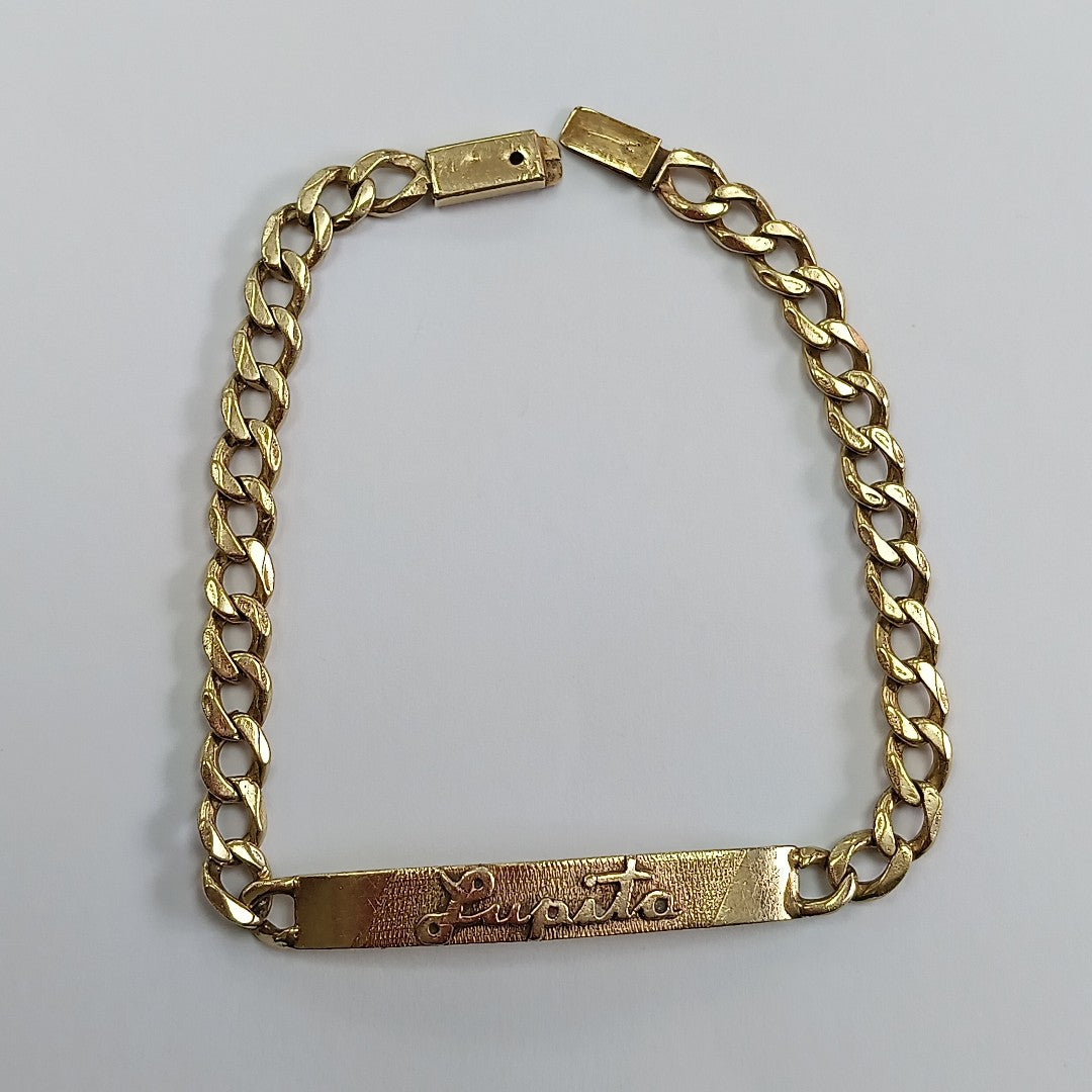 ESCLAVA ORO 14 K 10,10 GRMS (SEMINUEVO)