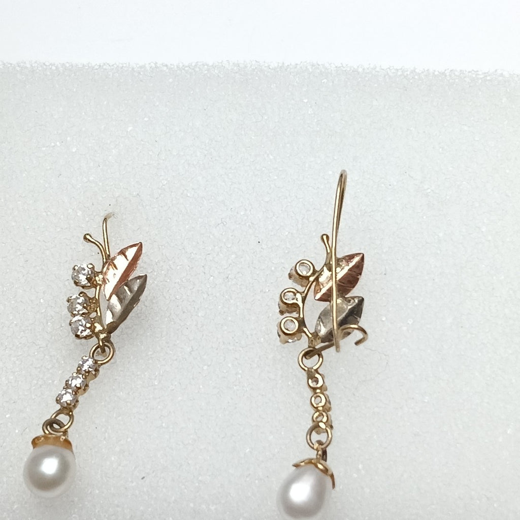 ARETES PAR ORO 10 K 1.9 GRMS (SEMINUEVO)