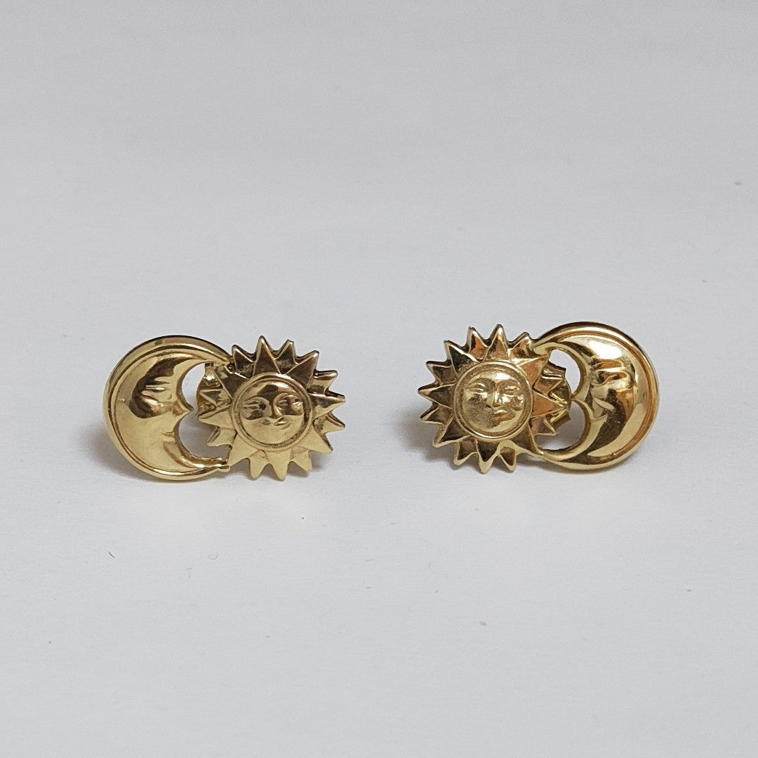 BROQUELES PAR ORO 14 K 3.2 GRMS (SEMINUEVO)