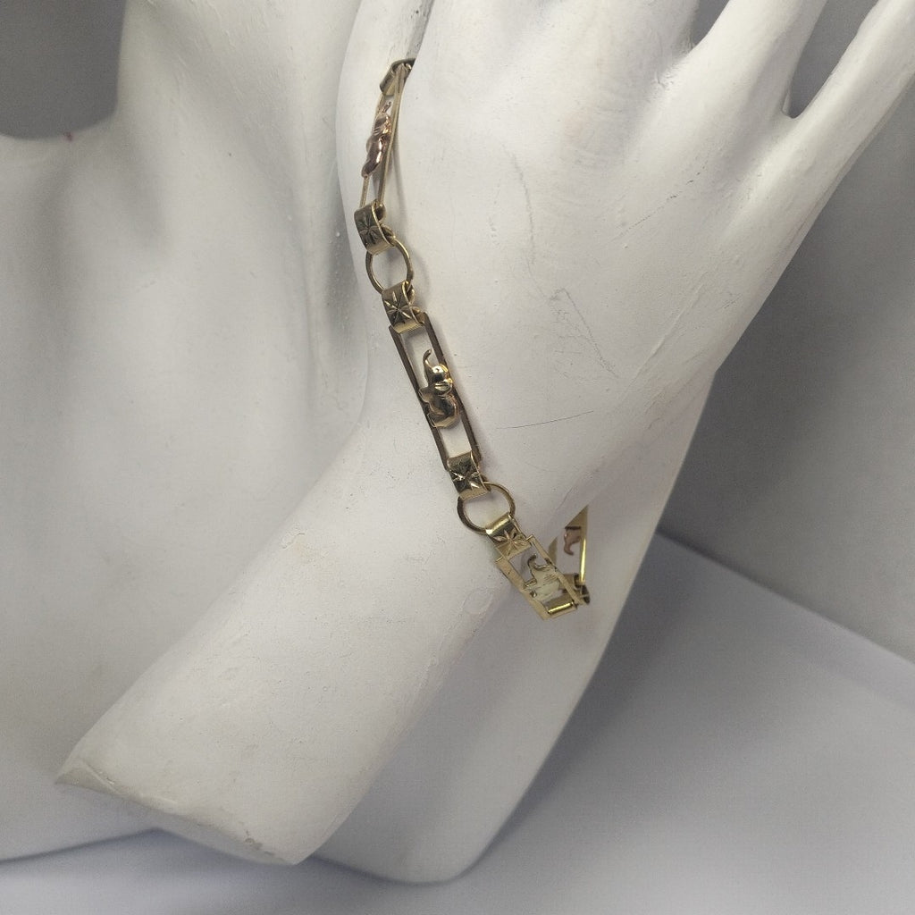 PULSERA ORO 10 K 6.4 GRMS (SEMINUEVO)