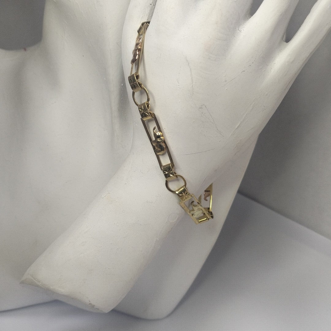 PULSERA ORO 10 K 6.4 GRMS (SEMINUEVO)