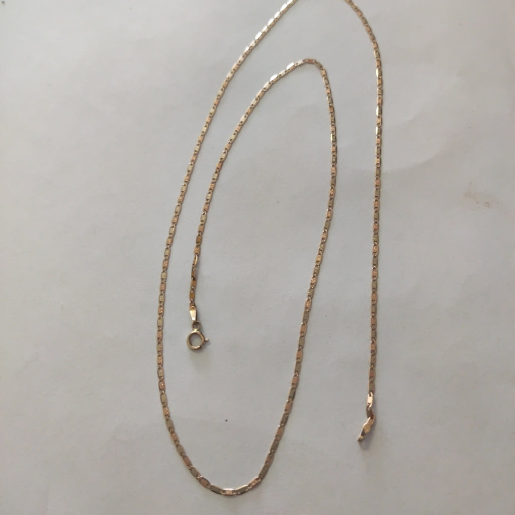 CADENA ORO 14 K 2.5 GRMS (SEMINUEVO)