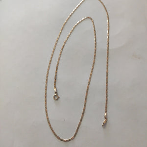 CADENA ORO 14 K 2.5 GRMS (SEMINUEVO)