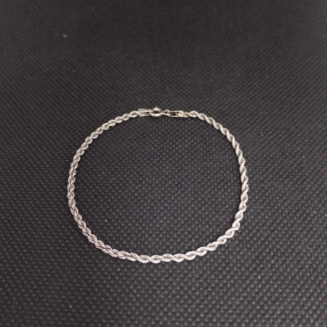 PULSERA ORO BLANCO 14 K 1,10 GRMS (SEMINUEVO)