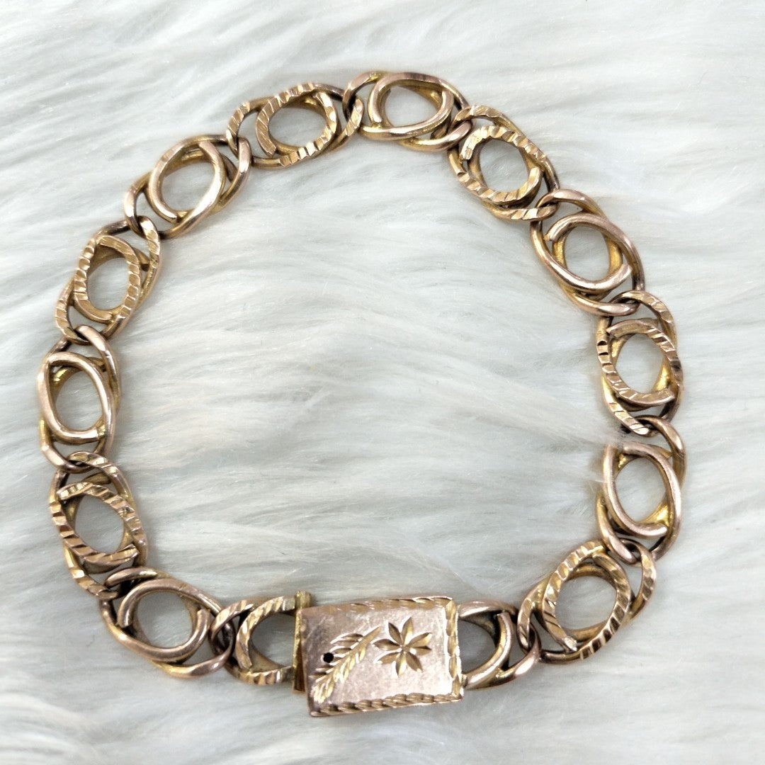 PULSERA ORO 10 K 20.5 GRMS (SEMINUEVO)