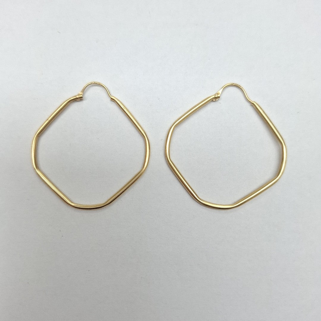 ARRACADAS PAR ORO 14 K 2.4 GRMS (SEMINUEVO)