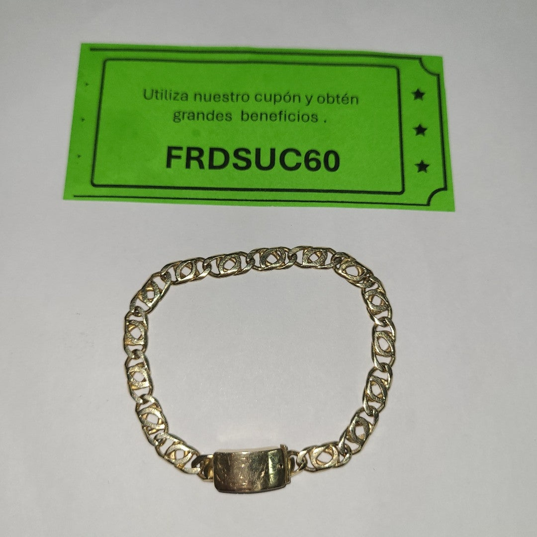 PULSERA ORO 10 K 10.3 GRMS (SEMINUEVO)