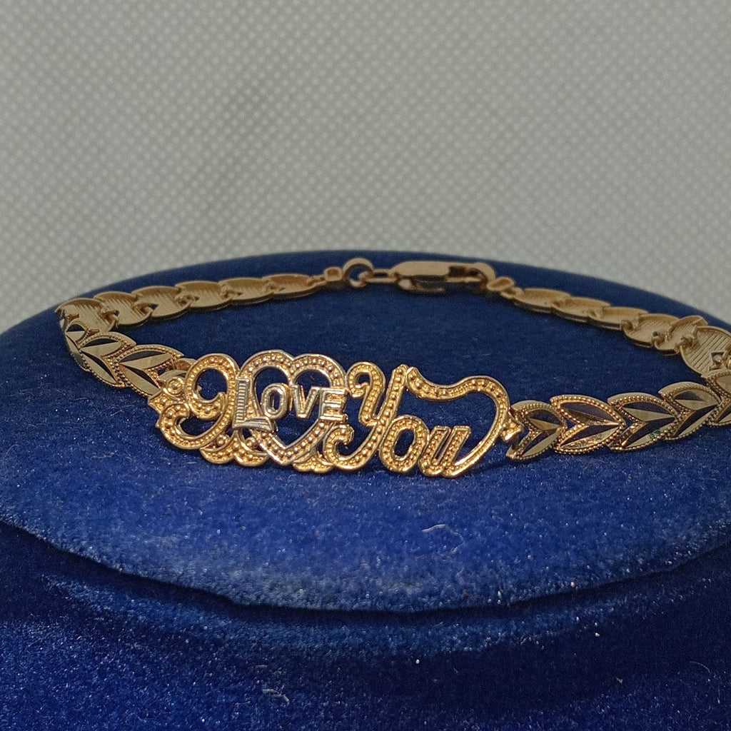 PULSERA ORO COMBINADO 14 K 7,70 GRMS (SEMINUEVO)