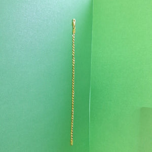 PULSERA BARBADA RODIO 3.1G 18 CM (NUEVO)