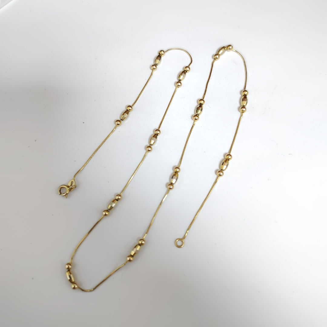 GARGANTILLA ORO 14 K 5,20 GRMS (SEMINUEVO)